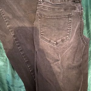 womens black skinny jeans